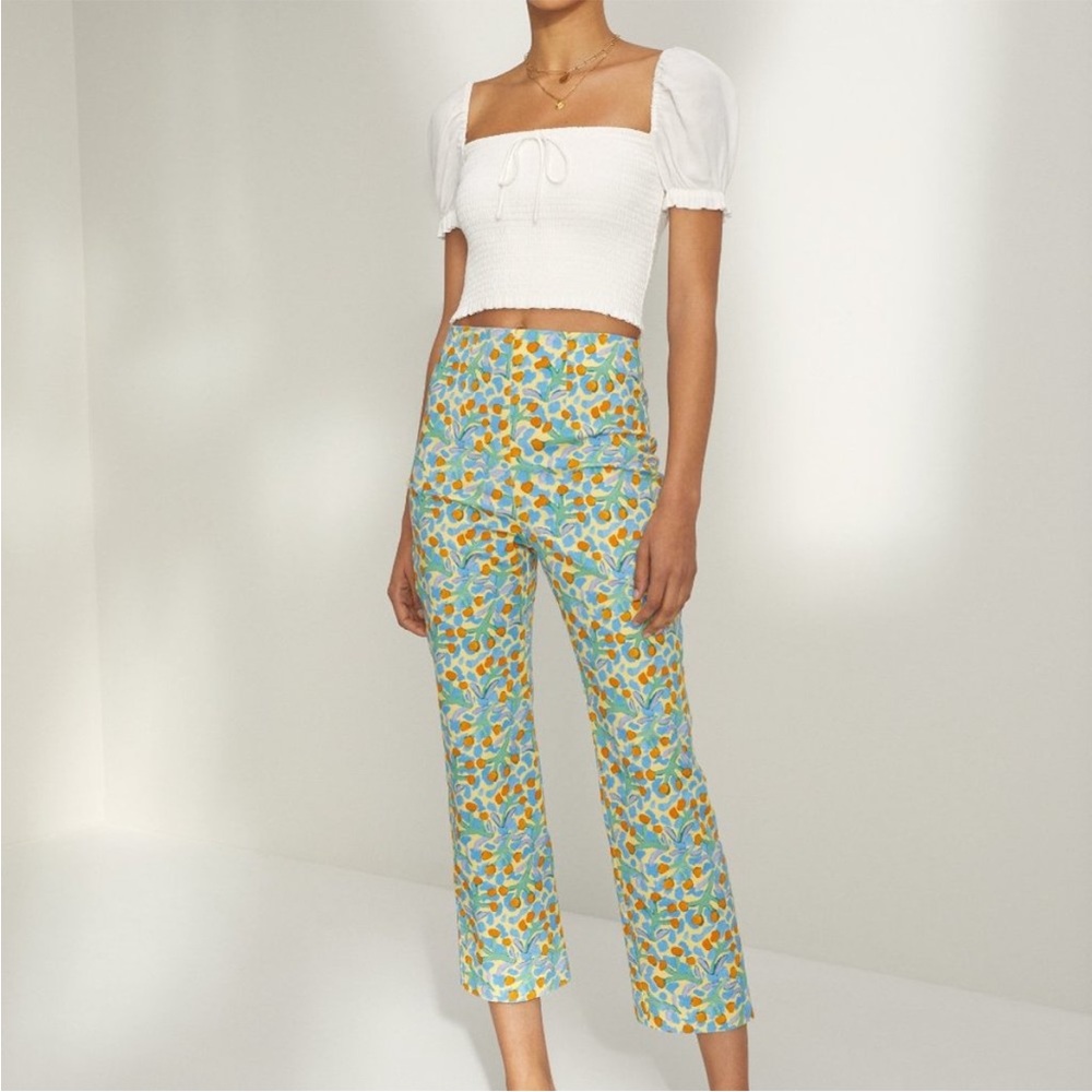 Wilfred Floral Ankle Pants SIZE 6